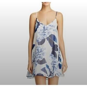 Show me‎ your Mumu sz S Spaghetti strap tent flare floral dress NWT